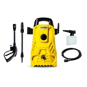 Lavadora de Alta Pressão Karcher Compacta 1500 psi 1400W Amarelo/Preto